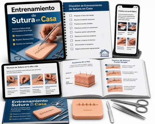 Entrenamiento de sutura en casa