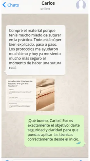 Testimonio de Carlos sobre su confianza al suturar